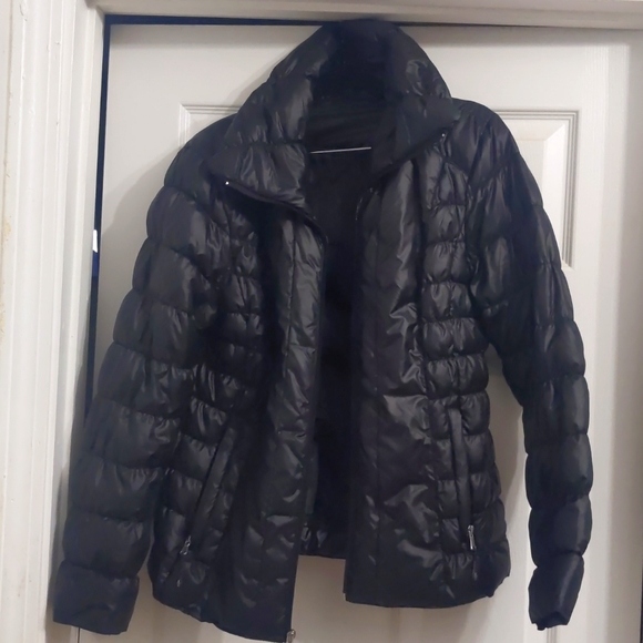 Glll-apparel group Jackets & Blazers - Women's black puffer coat Glll-apparel group size( possibly large) USED